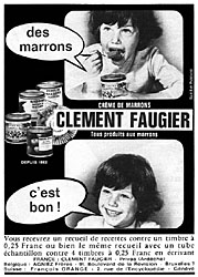 Marque Clement Faugier 1965