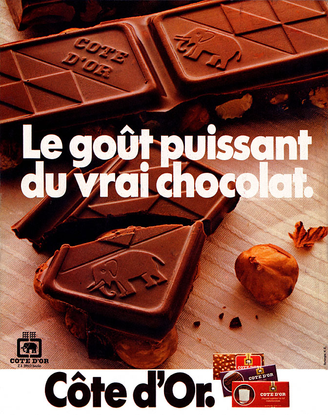 Publicité Cote D'or 1981