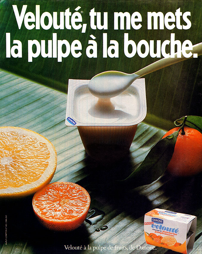 Publicité Danone 1984