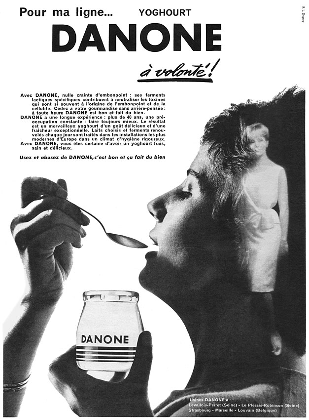 Publicité Danone 1962