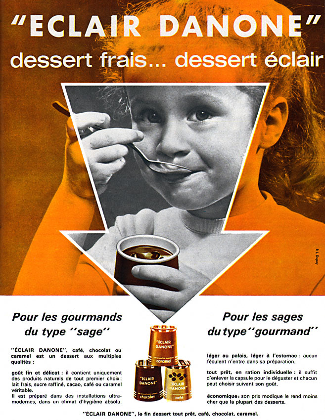 Publicité Danone 1962