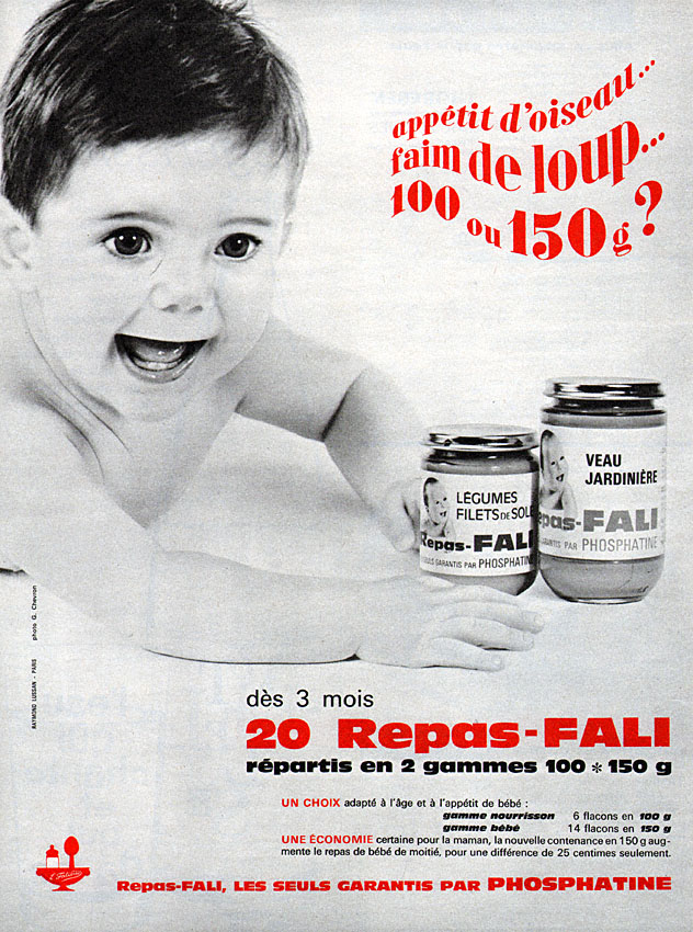 Publicité Fali 1964