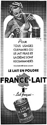 Marque France Lait 1953