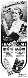 Publicit France Lait 1956