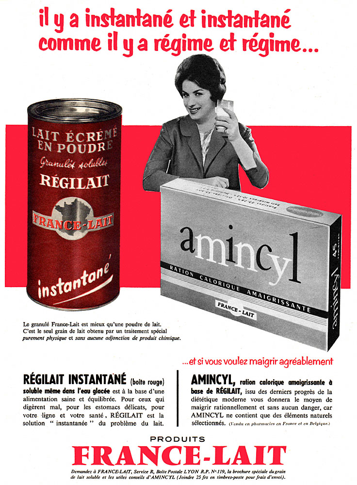 Publicité France Lait 1959