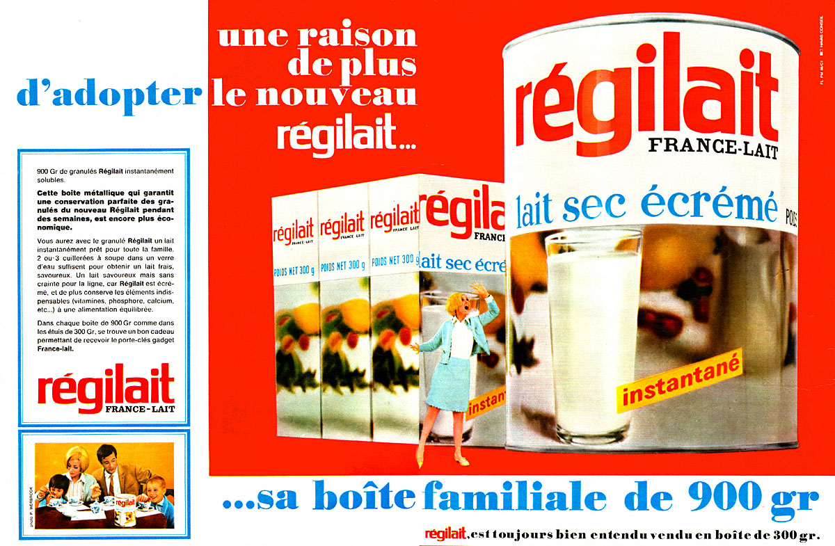 Publicit� France Lait 1966