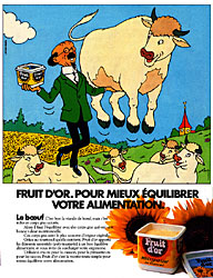 Publicit Fruit d'or 1983