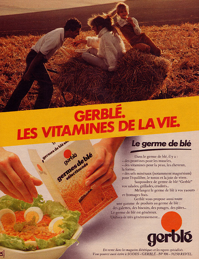 Publicité Gerbl 1981