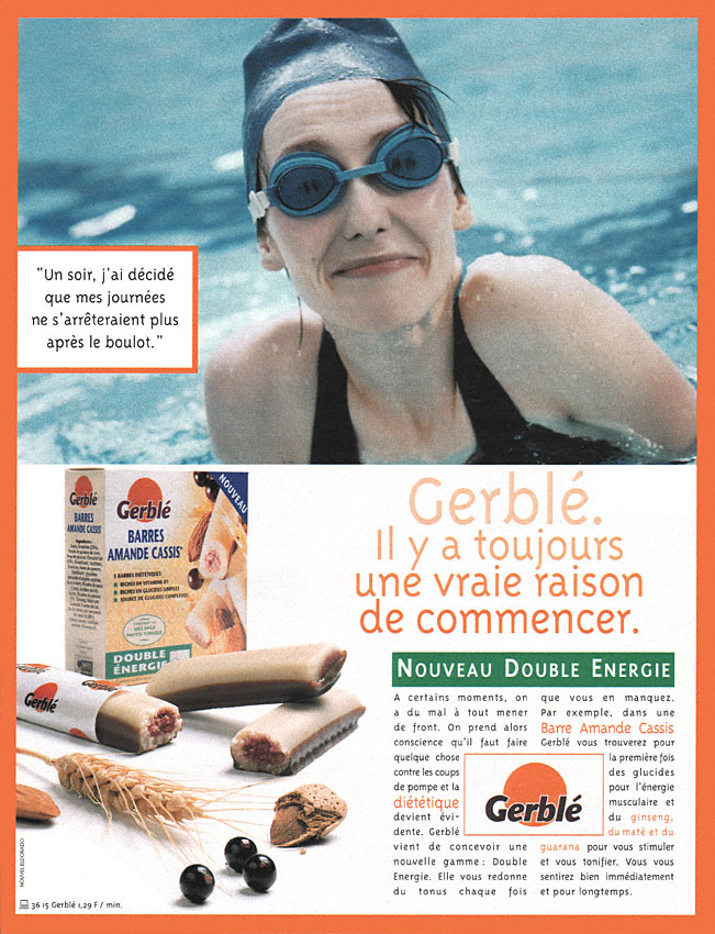 Publicité Gerbl 1999
