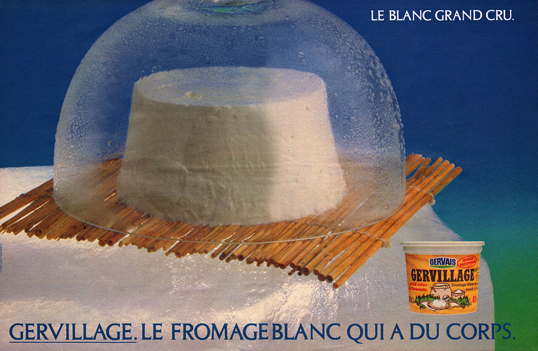 Publicité Gervais 1983