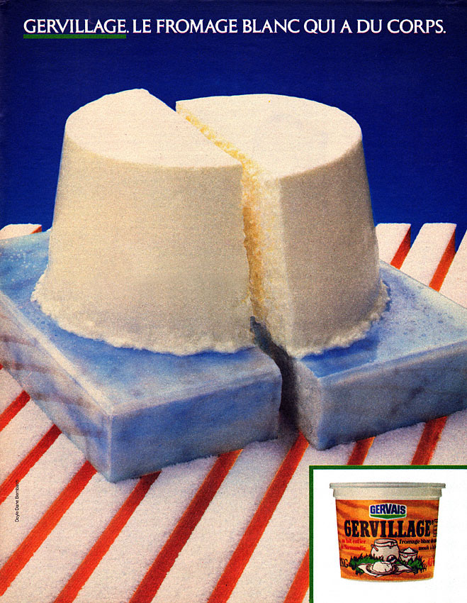 Publicité Gervais 1984
