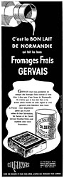 Publicit Gervais 1959