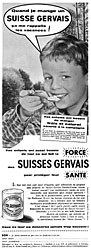Publicit Gervais 1960