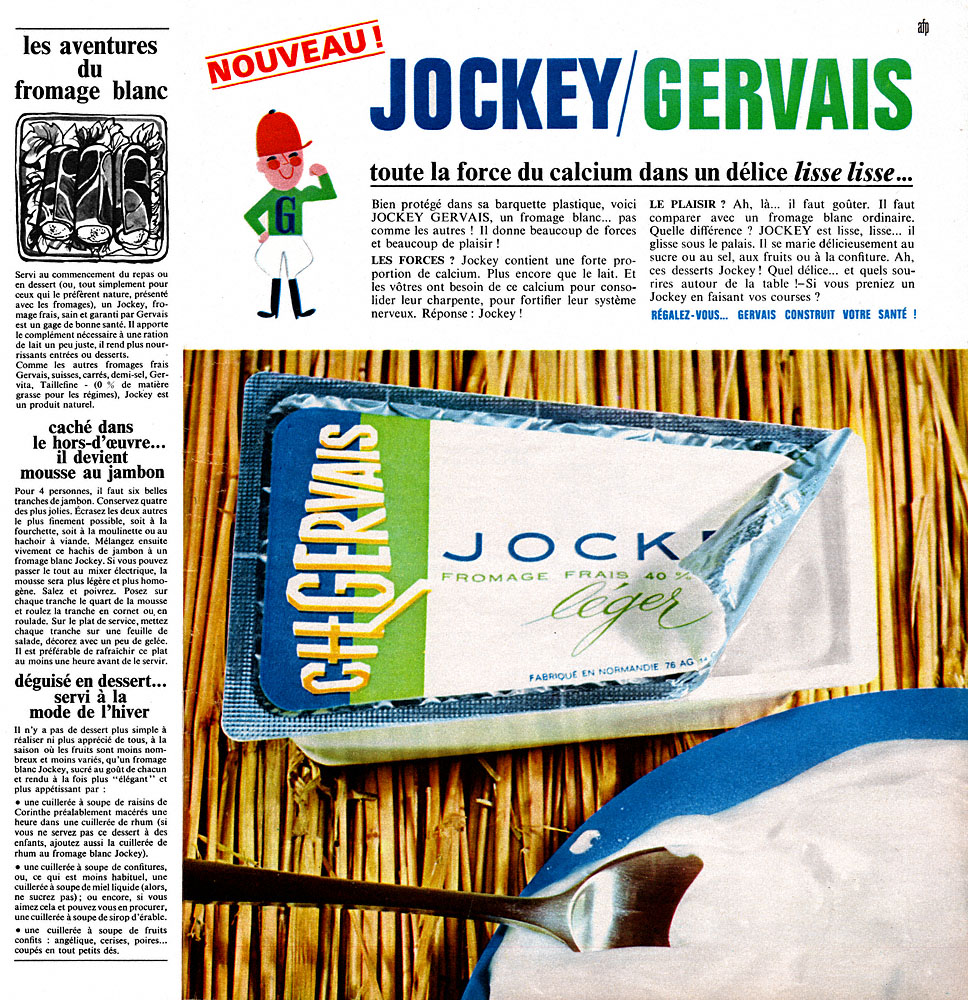 Publicit� Gervais 1965