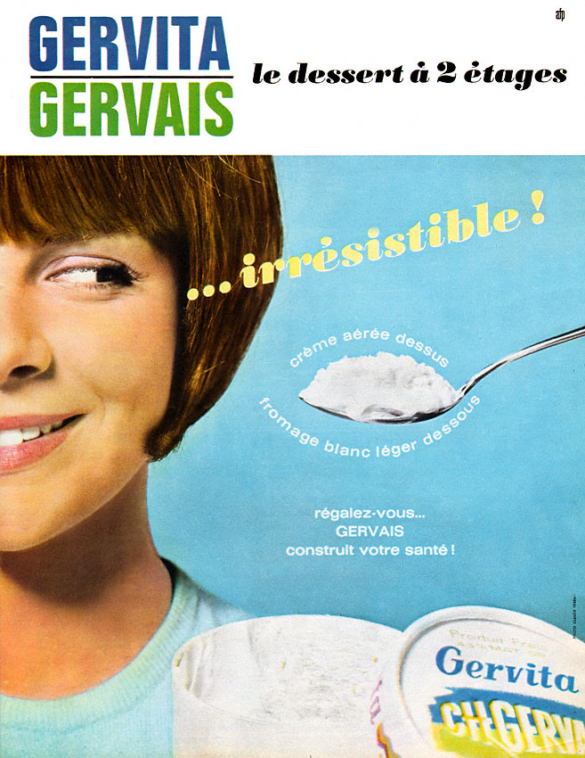 Publicité Gervais 1965