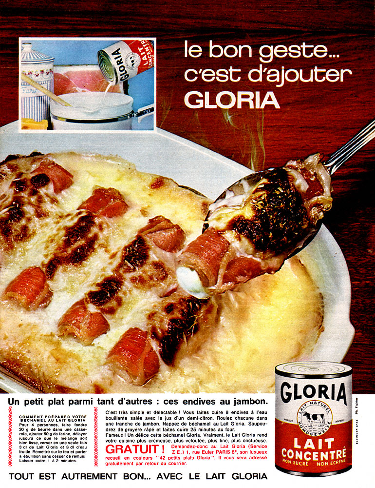 Publicit� Gloria 1964
