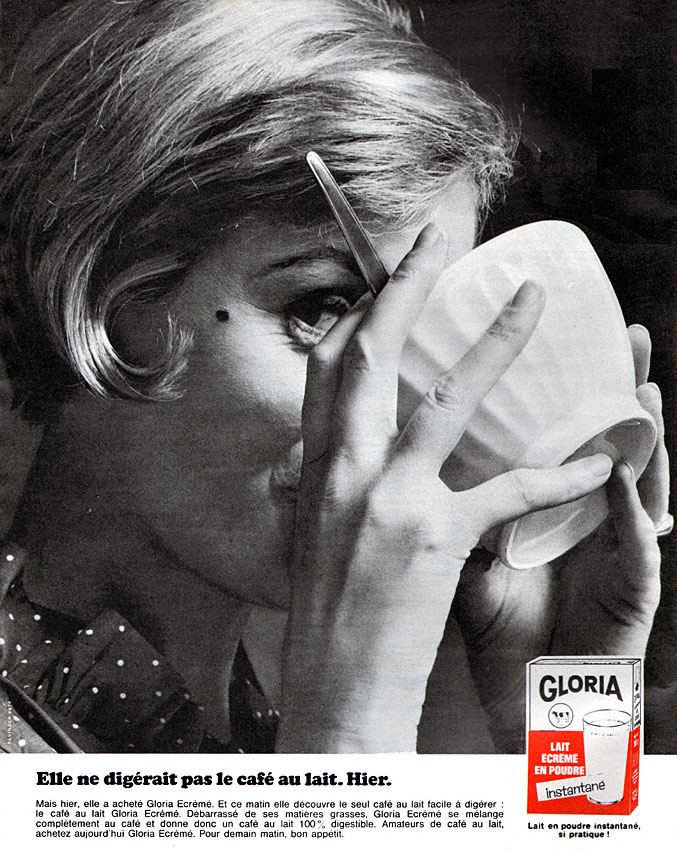 Publicité Gloria 1965