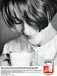 Publicité Gloria 1965