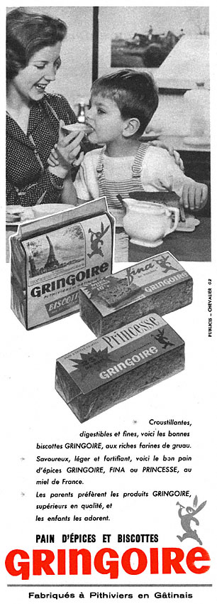 Publicité Gringoire 1957