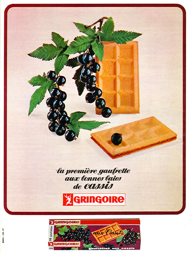 Publicité Gringoire 1966