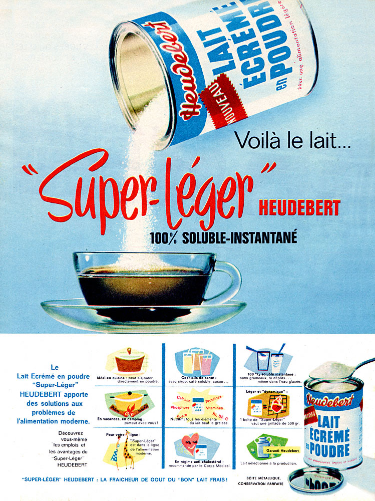 Publicité Heudebert 1961