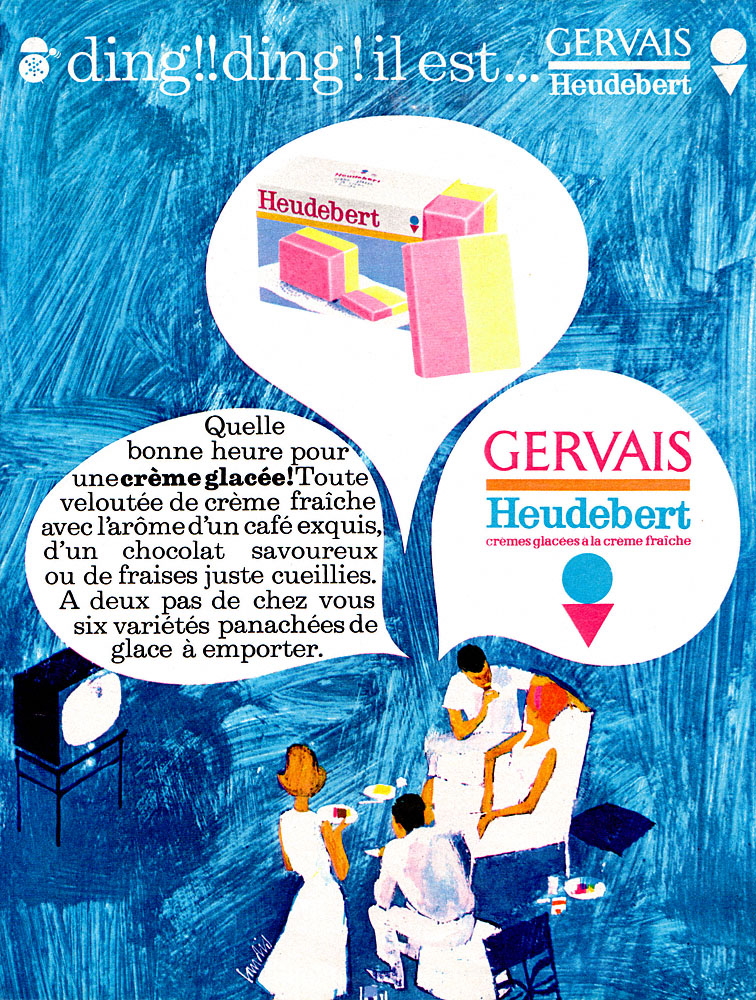 Publicité Heudebert 1962