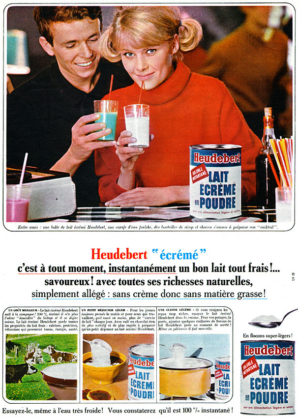 Publicité Heudebert 1965