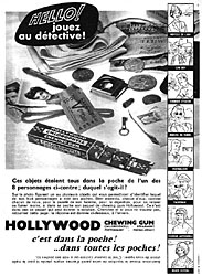 Publicit Hollywood 1959