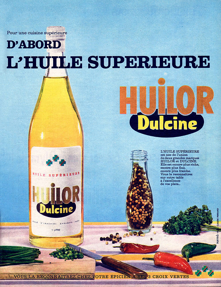 Publicité Huilor 1962