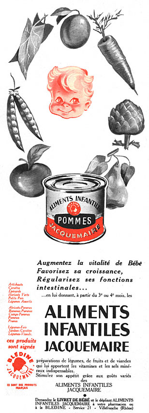 Publicité Jacquemaire 1957