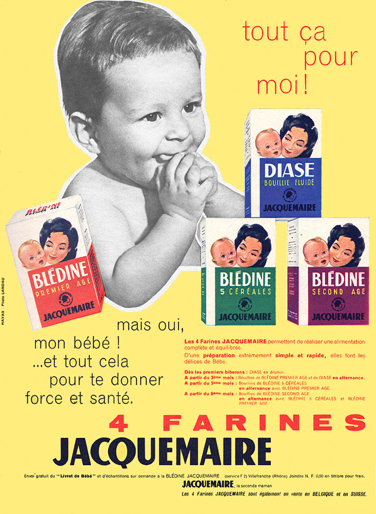 Publicité Jacquemaire 1960