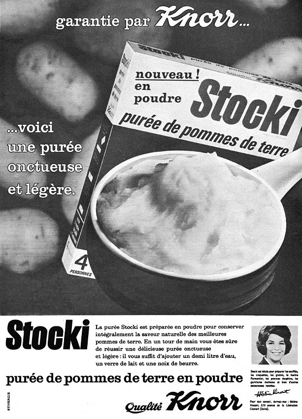 Publicité Knorr 1964