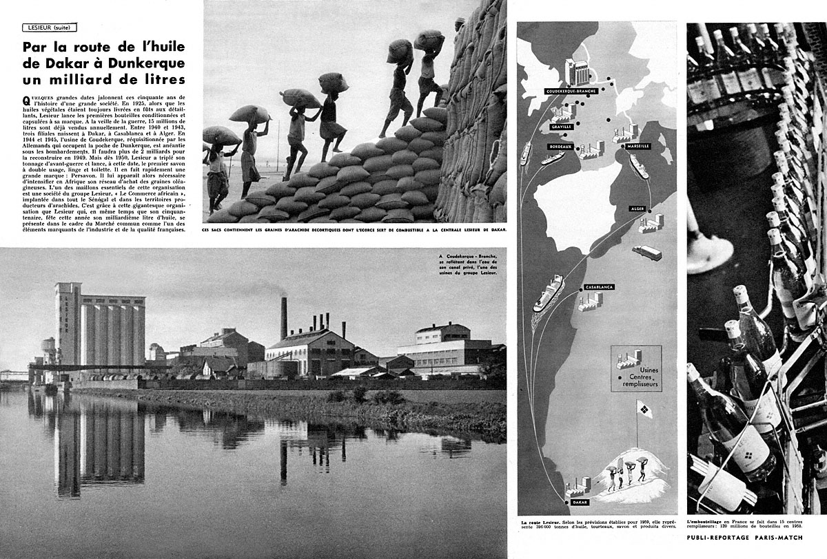 Publicité Lesieur 1959