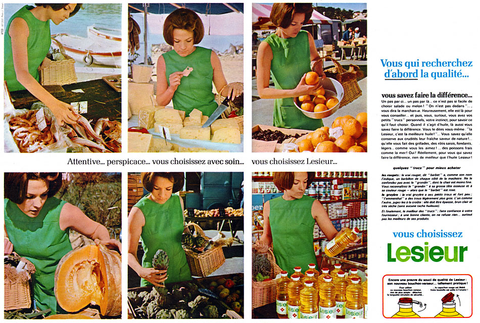 Publicité Lesieur 1966