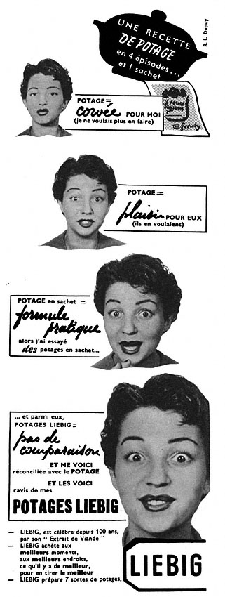 Publicité Liebig 1953