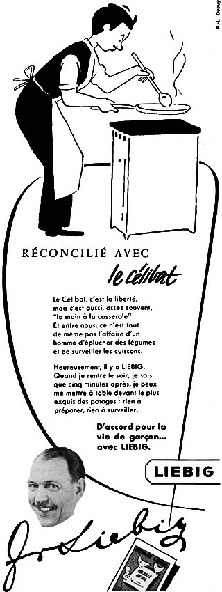 Publicité Liebig 1953