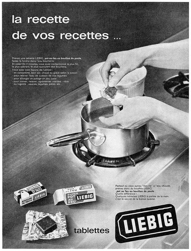 Publicité Liebig 1962