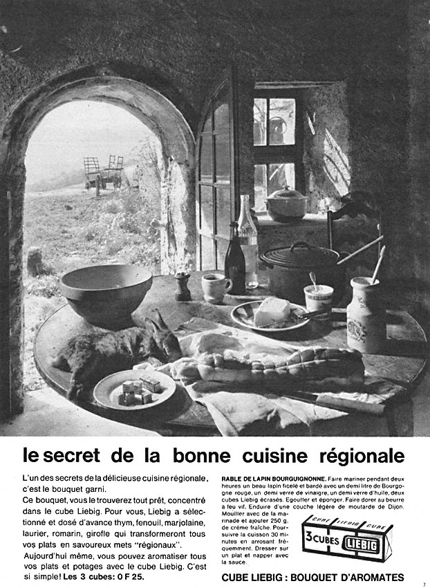 Publicité Liebig 1963