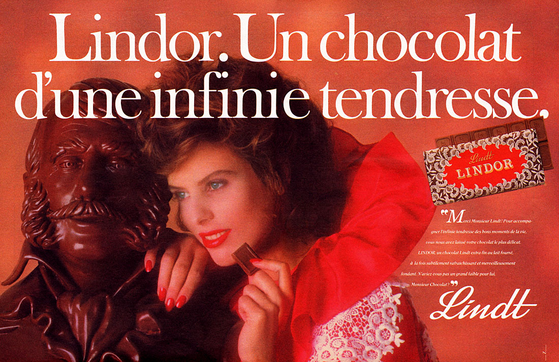 Publicité Lindt 1983