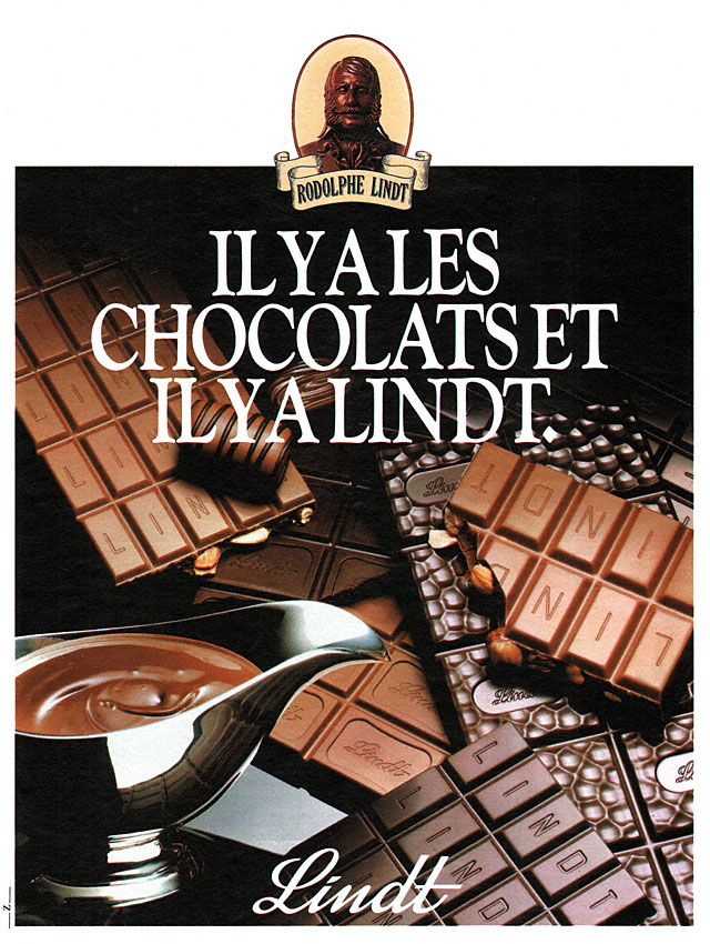 Publicité Lindt 1988