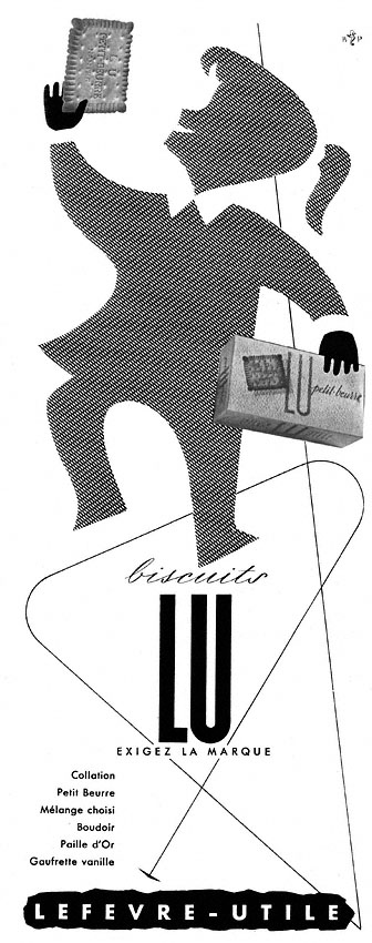 Publicité Lu 1952