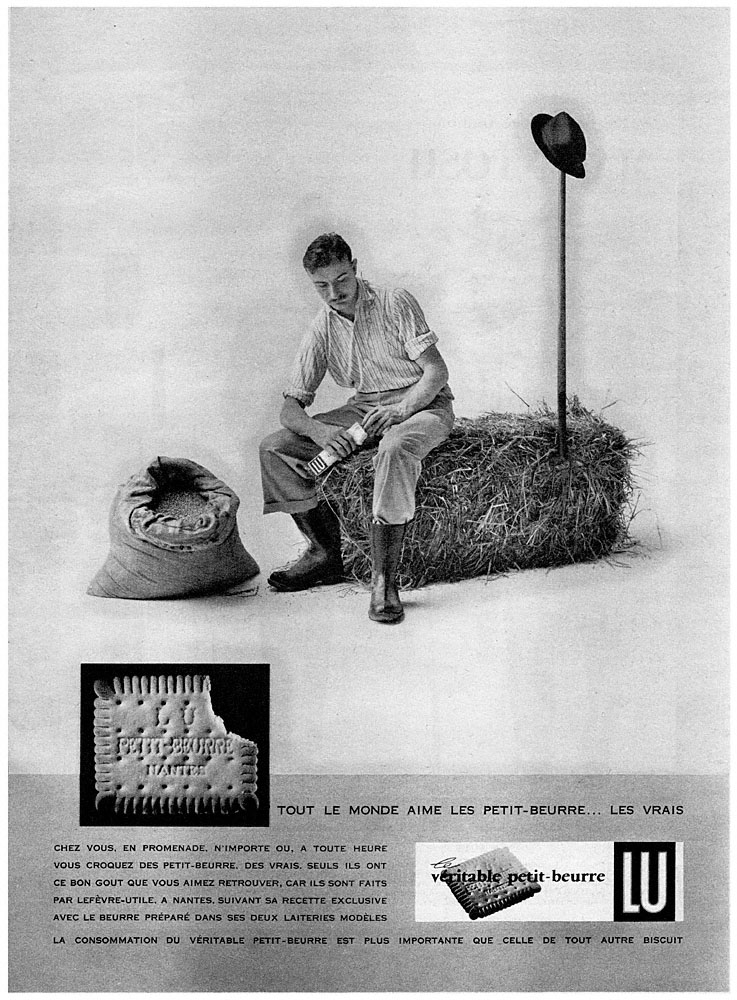 Publicité Lu 1958