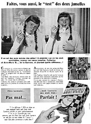 Publicit Lustucru 1957