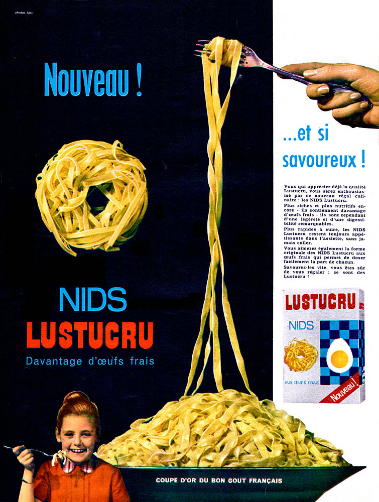 Publicité Lustucru 1963