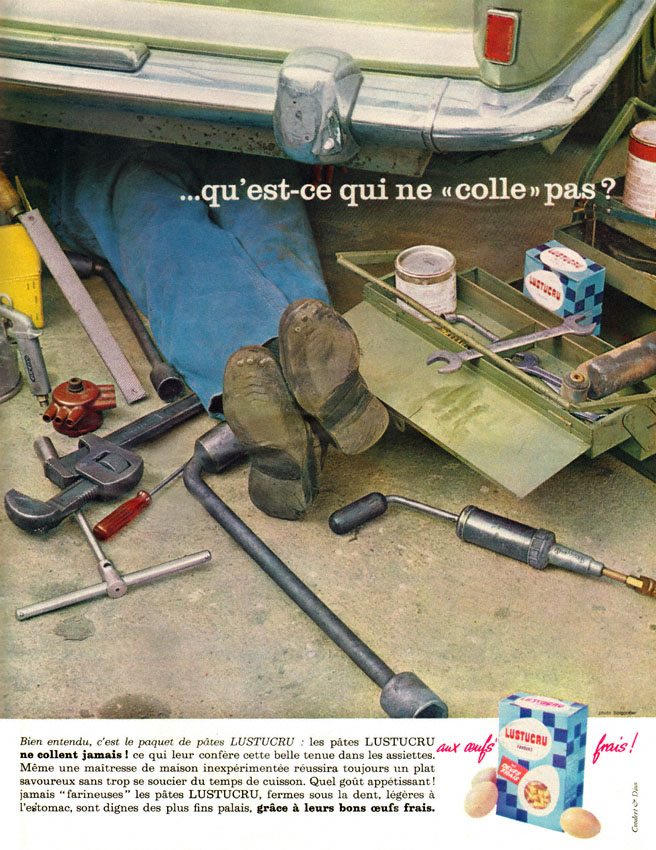 Publicité Lustucru 1963