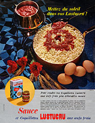 Publicité Lustucru 1964