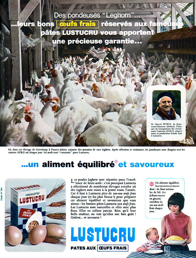 Publicité Lustucru 1965