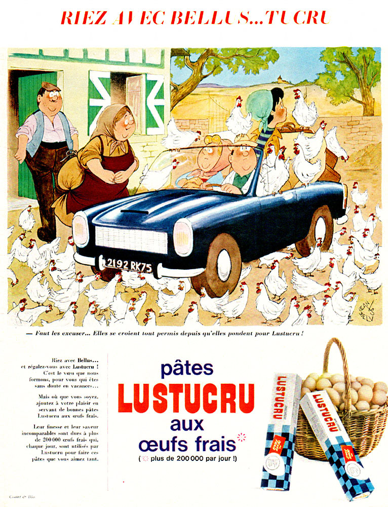 Publicit� Lustucru 1965