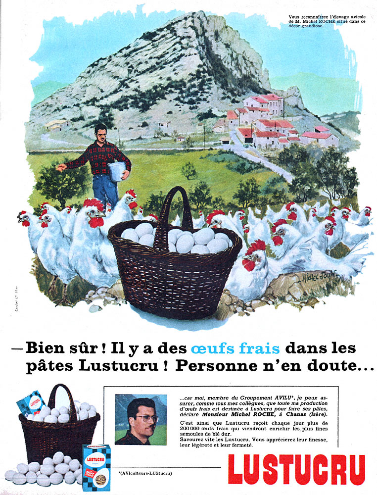 Publicit� Lustucru 1966