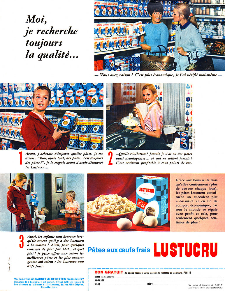 Publicit� Lustucru 1967